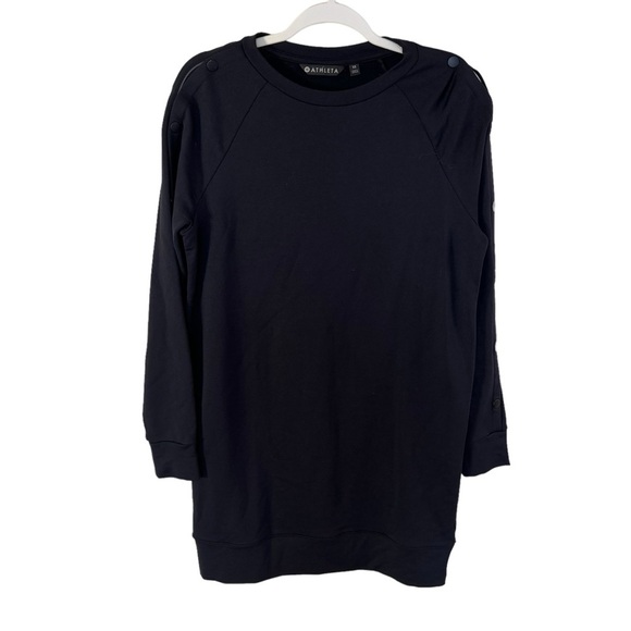 Athleta Snappy sweatshirt dress - Picture 4 of 12
